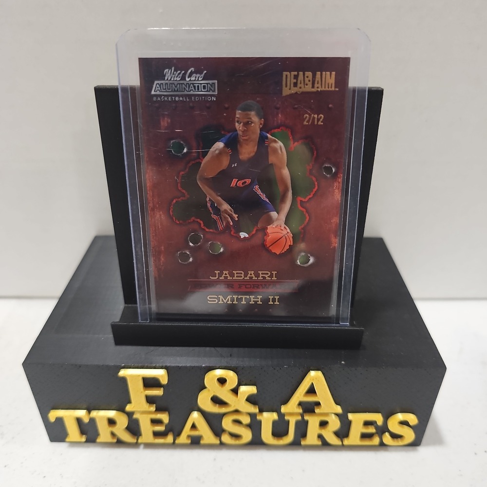 Jabari Smith Jr 2021-22 Wild Card Dead Aim Green #ADA-9 2/12